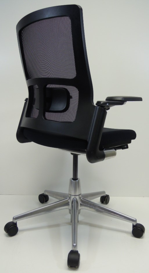 Bureaustoel Ahrend 2020 zwart nieuwe stof