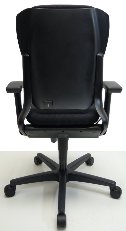 Bureaustoel Ahrend 230 extra hoge rug zwart