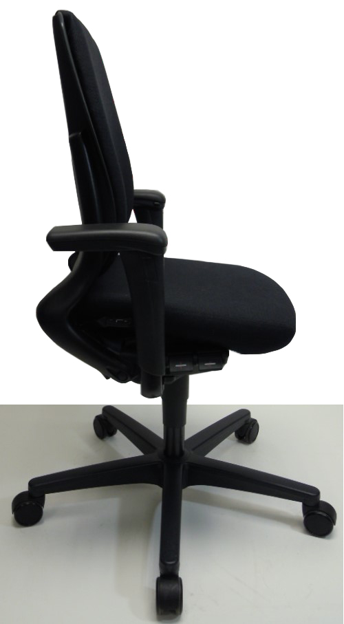 Bureaustoel Ahrend 230 extra hoge rug zwart