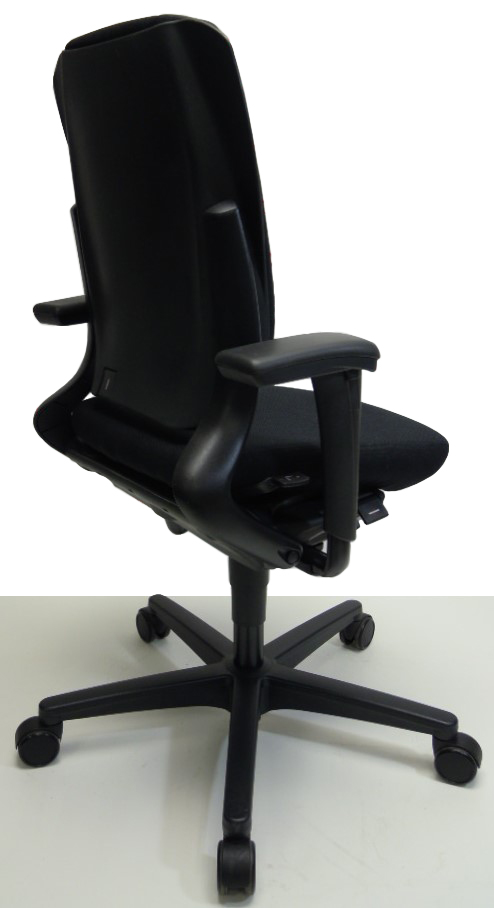 Bureaustoel Ahrend 230 extra hoge rug zwart