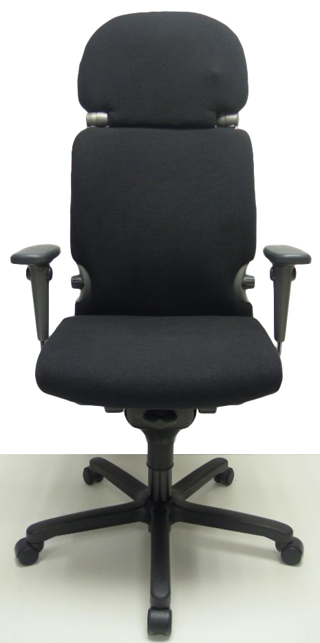 Bureaustoel Comforto 77 nieuwe stof met hoofdsteun