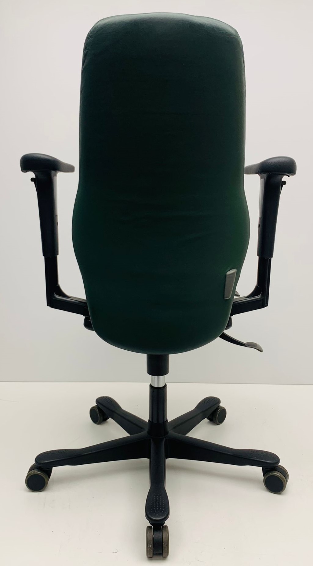 Bureaustoel Kinnarps 6000 Freefloat groen leder