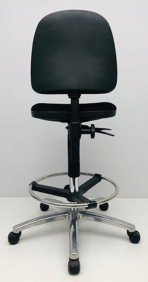 Kassastoel Score zwart nieuwe stof