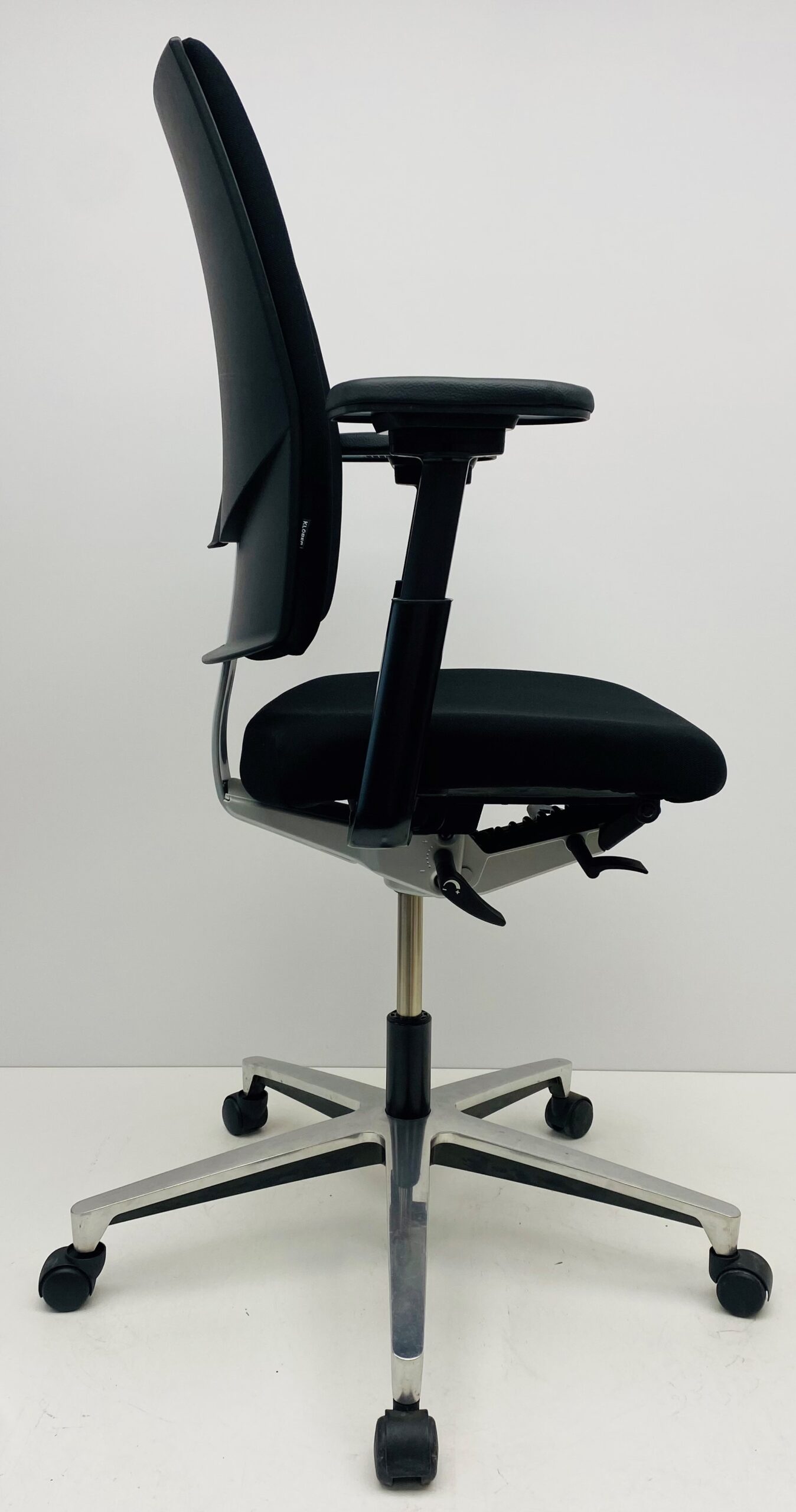 Bureaustoel Klöber Aspa zwart nieuwe stof