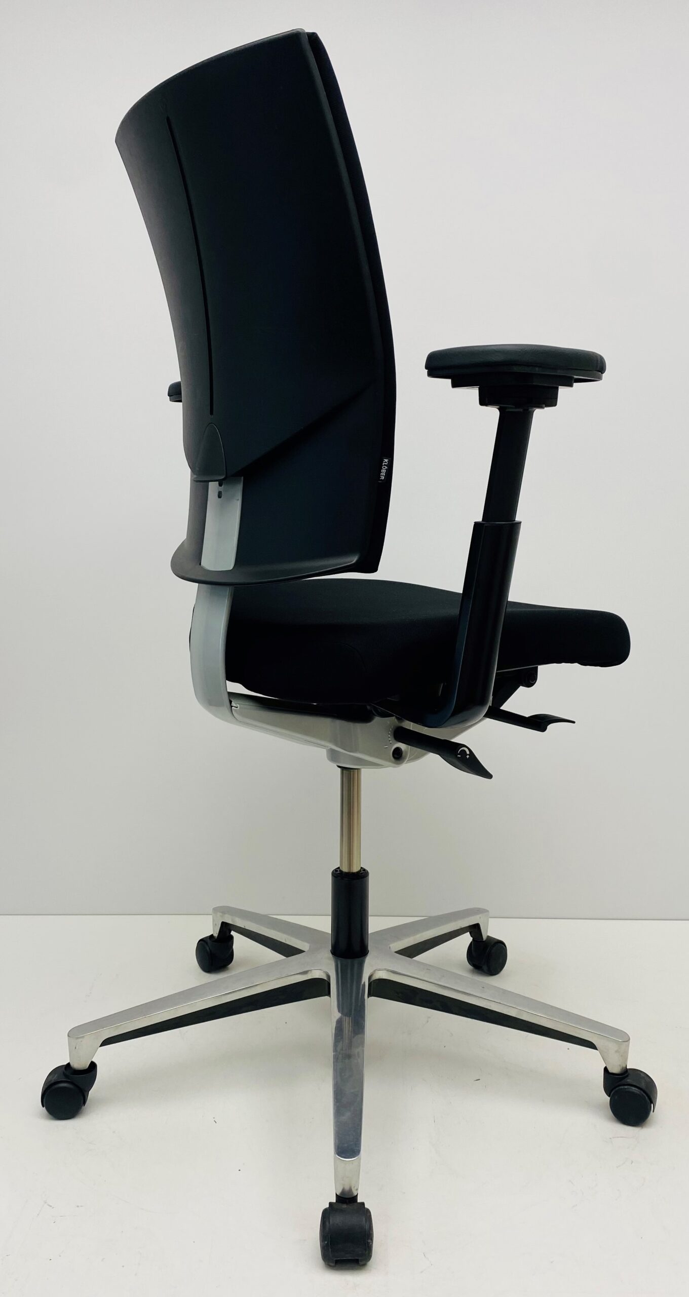 Bureaustoel Klöber Aspa zwart nieuwe stof