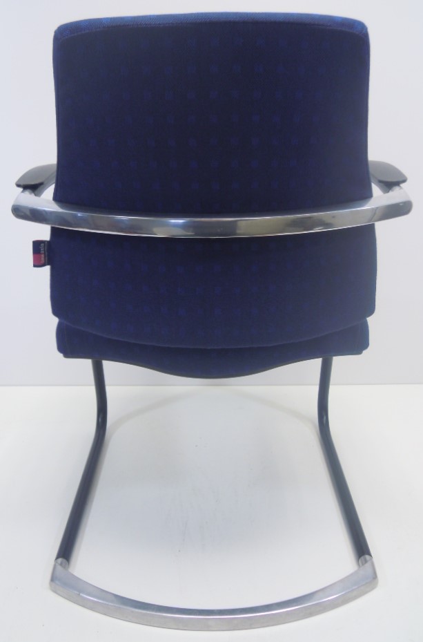 Vergaderstoel bijzetstoel BMA Axia Visit zwart