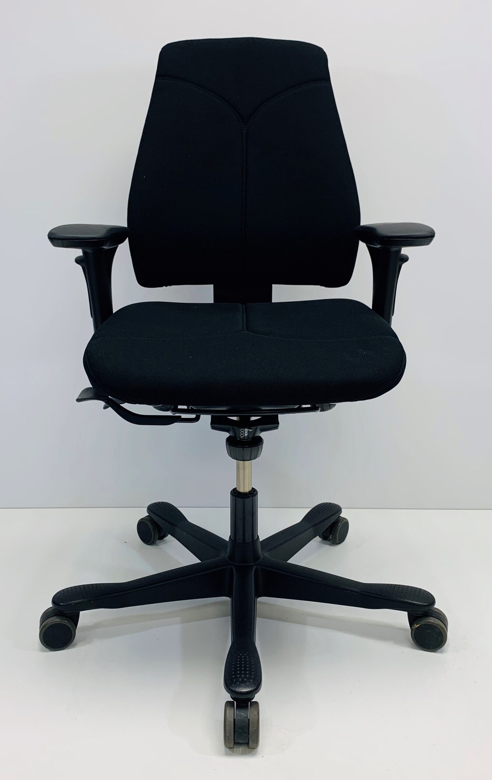 Bureaustoel Kinnarps 6000 Freefloat zwart nieuwe stof