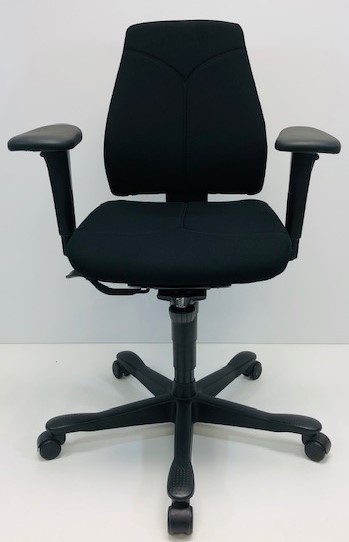 Bureaustoel Kinnarps 6000 Freefloat zwart nieuwe stof