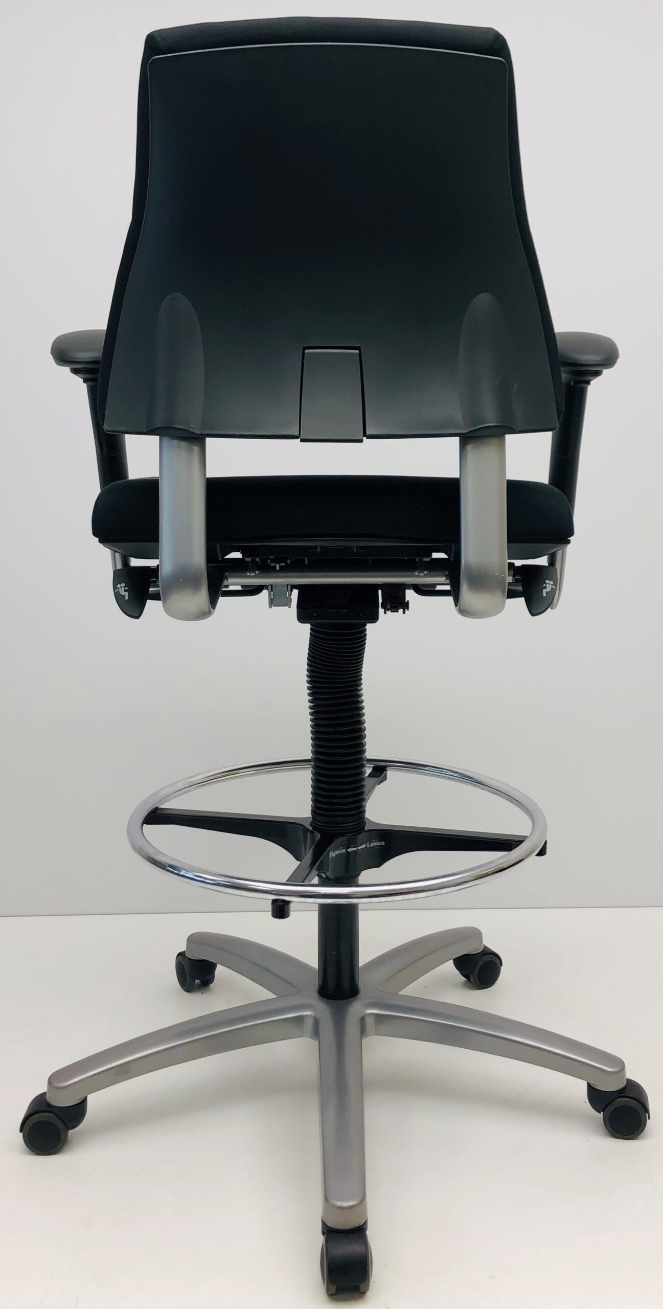 Loketstoel, kassastoel BMA Pro middelhoge rug nieuwe stof