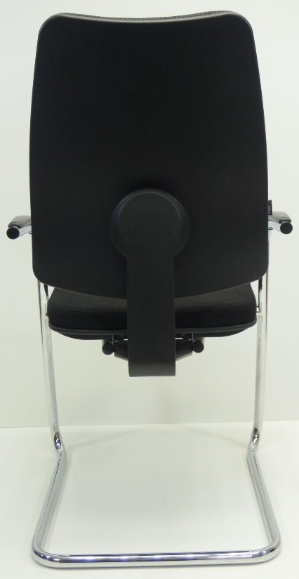 Vergaderstoel bezoekersstoel Beta zwart