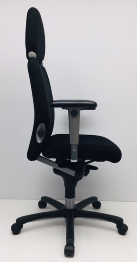 Bureaustoel Comforto 77 met hoofdsteun nieuwe stof