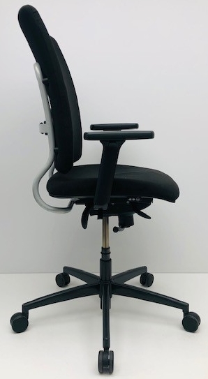 Bureaustoel Dauphin Extender zwart