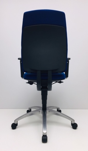 Bureaustoel Drabert Entrada hoge rug blauw