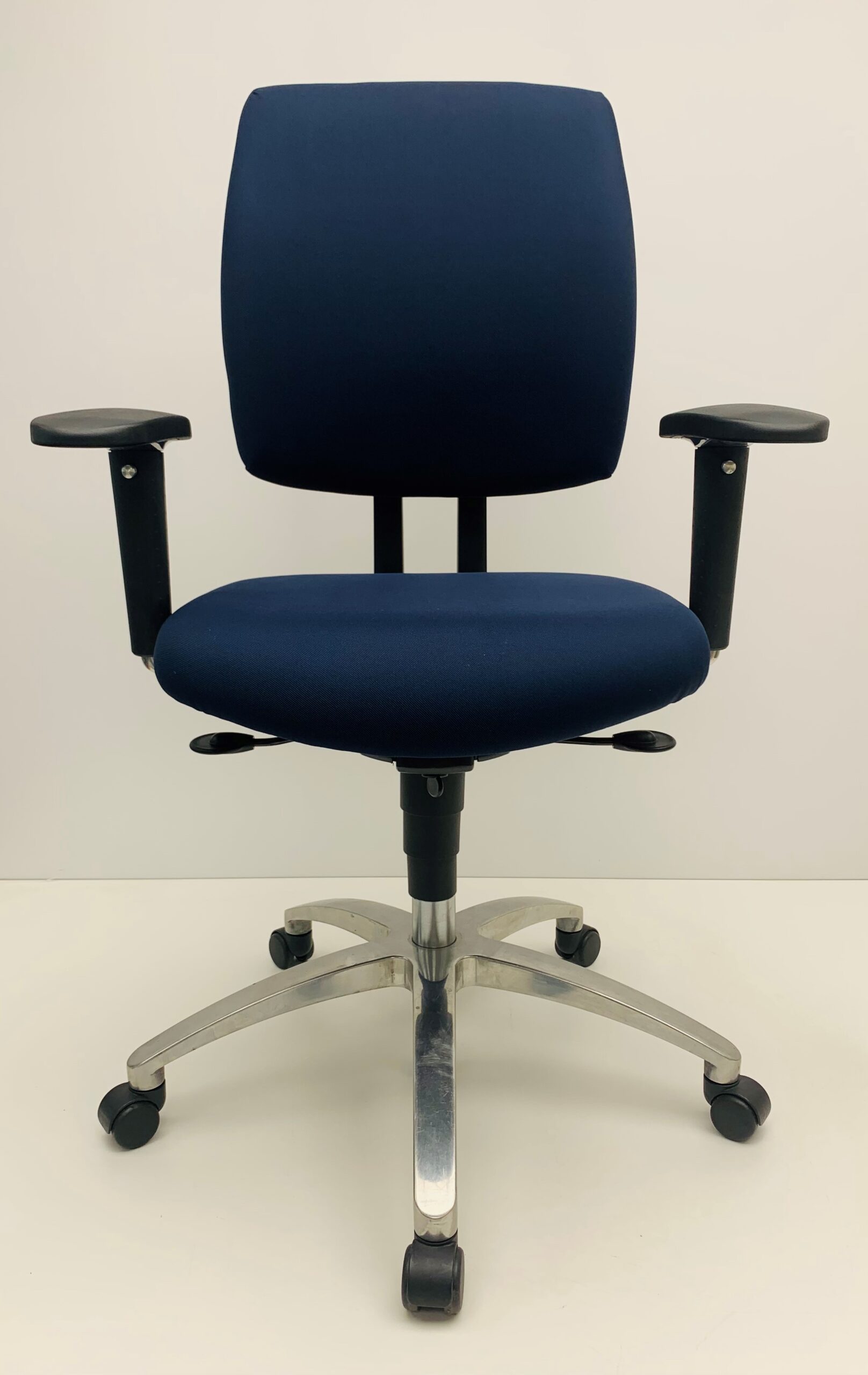 Bureaustoel Drabert Entrada donkerblauw nieuwe stof