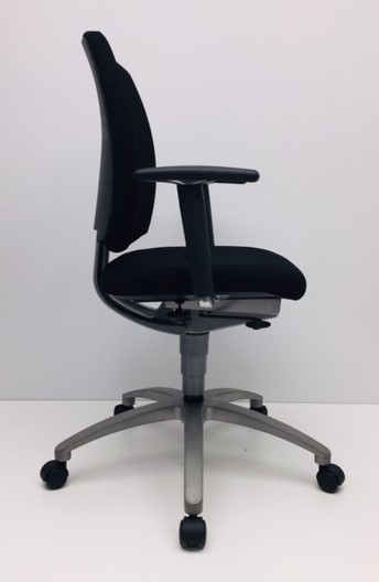 Bureaustoel Drabert Entrada zwart nieuwe stof