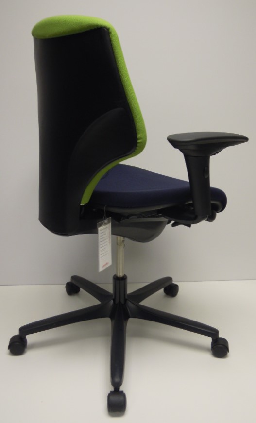 Bureaustoel Giroflex 64 blauw groen