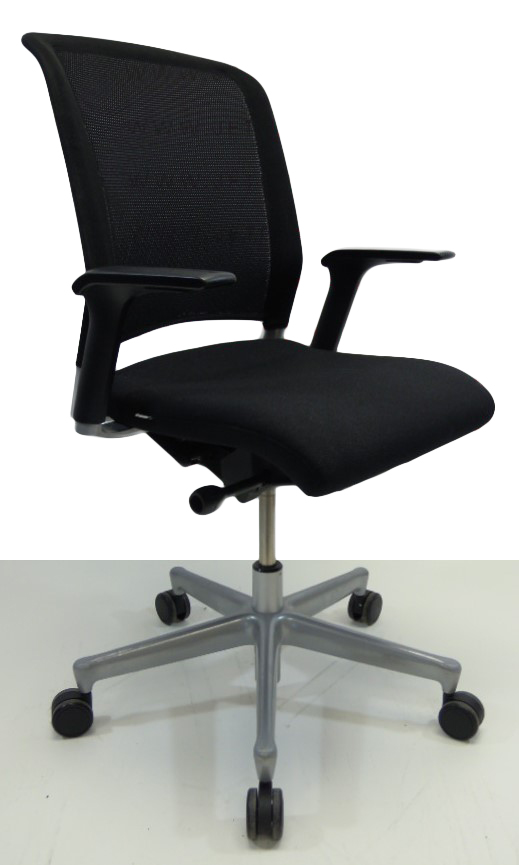 Bureaustoel Interstuhl Xantos X142 zwart