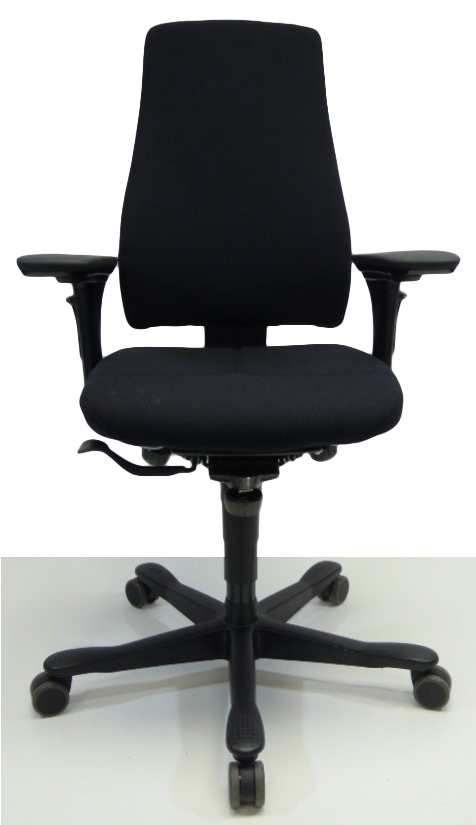 Bureaustoel Kinnarps 6000 Freefloat extra hoge rug nieuwe stof