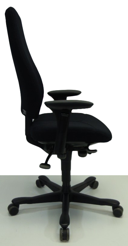 Bureaustoel Kinnarps 6000 extra hoge rug nieuwe stof