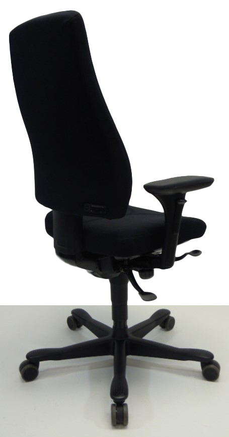 Bureaustoel Kinnarps 6000 extra hoge rug nieuwe stof