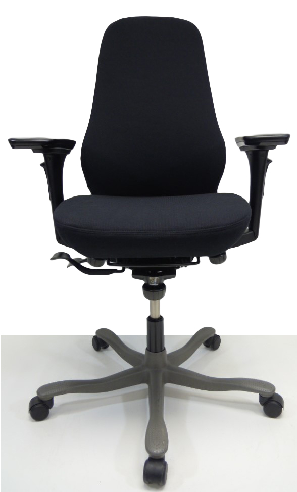 Bureaustoel Kinnarps 6000 plus Freefloat zwart nieuwe stof