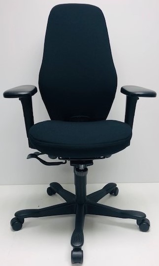 Bureaustoel Kinnarps 6000 plus Freefloat zwart nieuwe stof