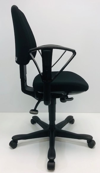 Bureaustoel Kinnarps 8000 zwart nieuwe stof