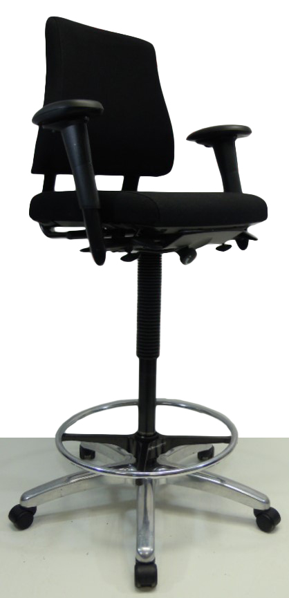 kassastoel, loketstoel, bootstoel BMA Axia pro zwart