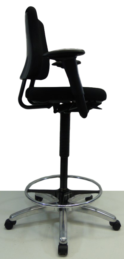 kassastoel, loketstoel, bootstoel BMA Axia pro zwart