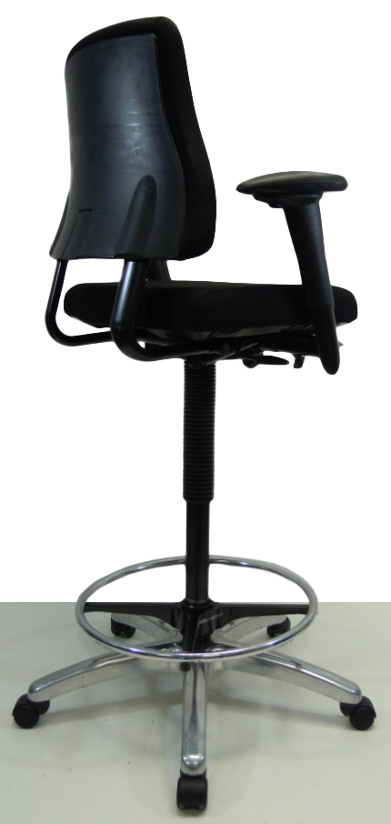 kassastoel, loketstoel, bootstoel BMA Axia pro zwart