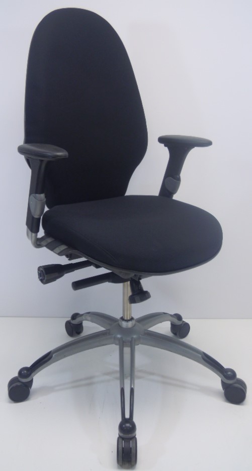 Bureaustoel RH Extend 120 Large zwart nieuwe stof