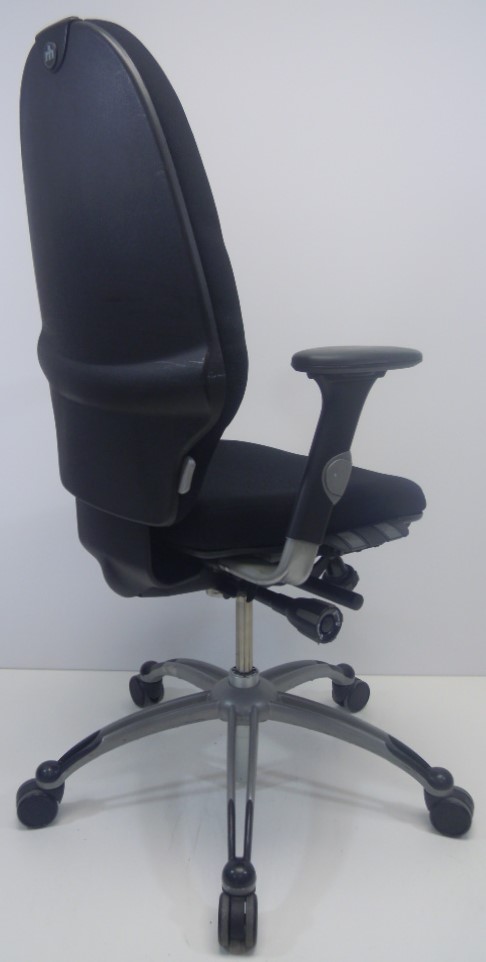 Bureaustoel RH Extend 120 Large zwart nieuwe stof