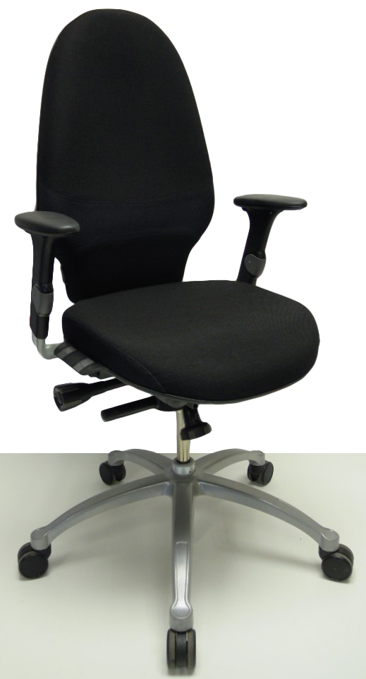 Bureaustoel RH Extend 120 Large zwart