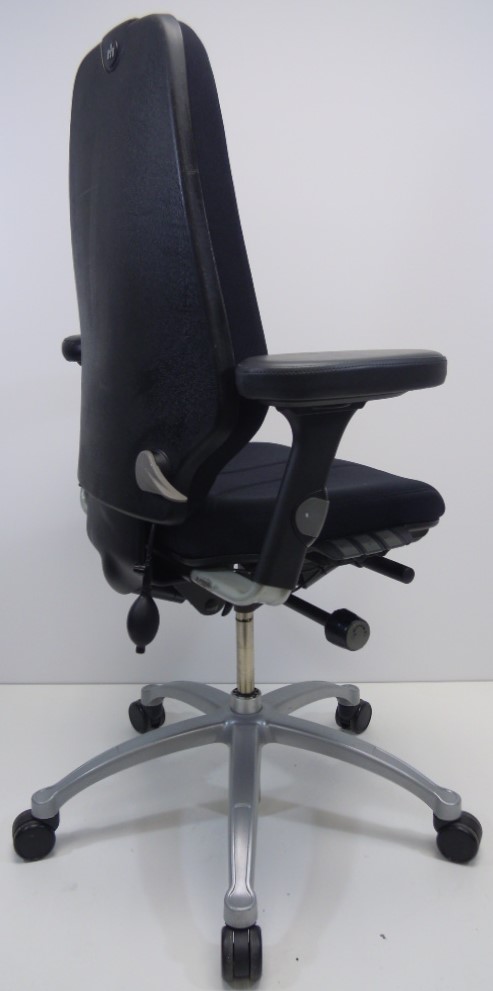 Bureaustoel RH Logic 400 zwart nieuw stof