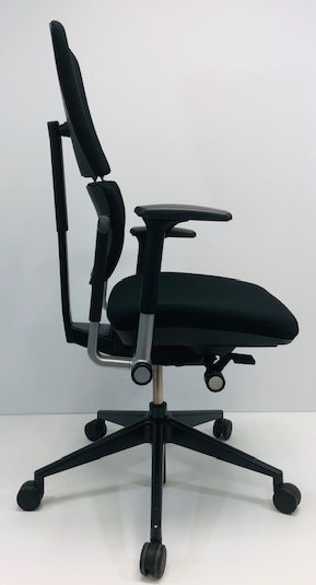 Bureaustoel Steelcase Please zwart nieuw stof