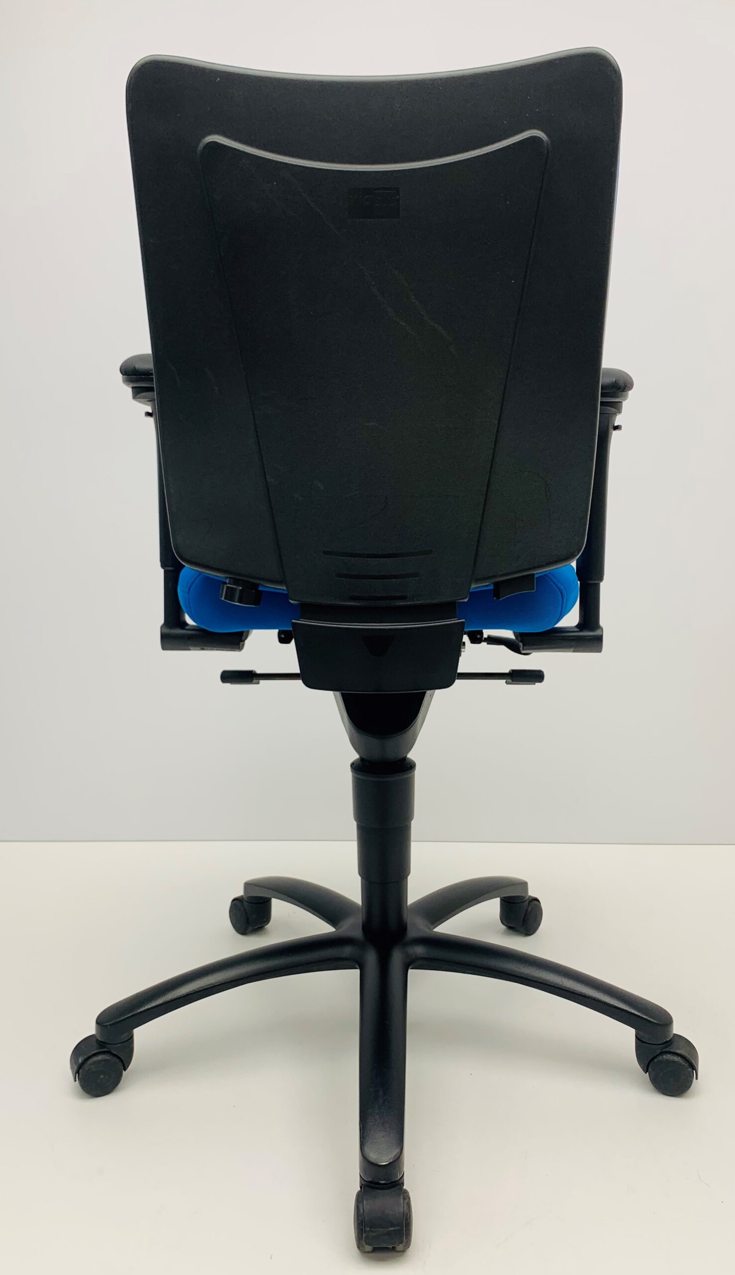 Bureaustoel Viasit Innova blauw nieuwe stof