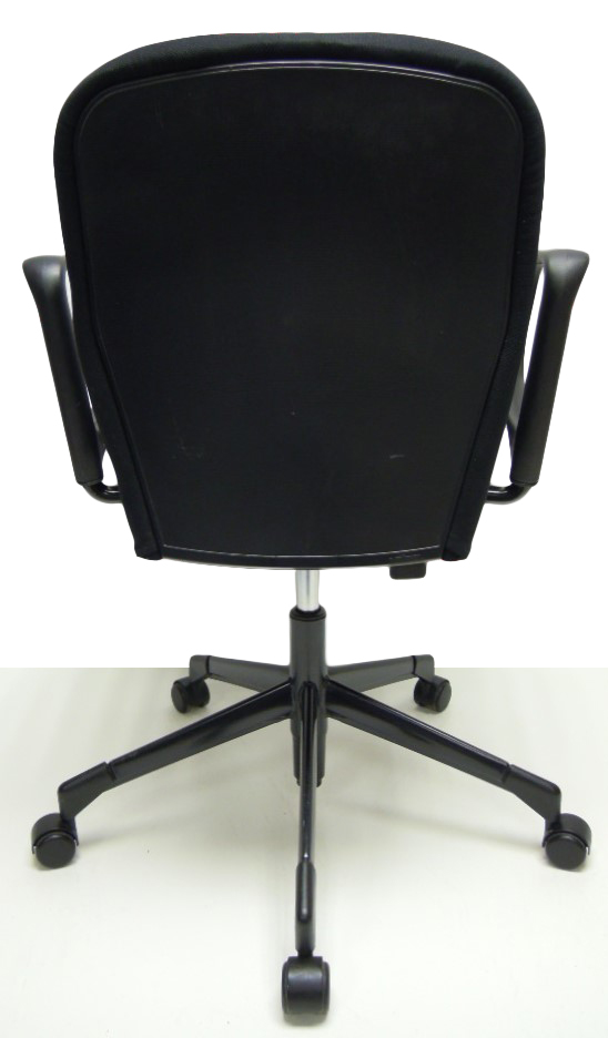 Bureaustoel Vitra Axion zwart nieuwe stof
