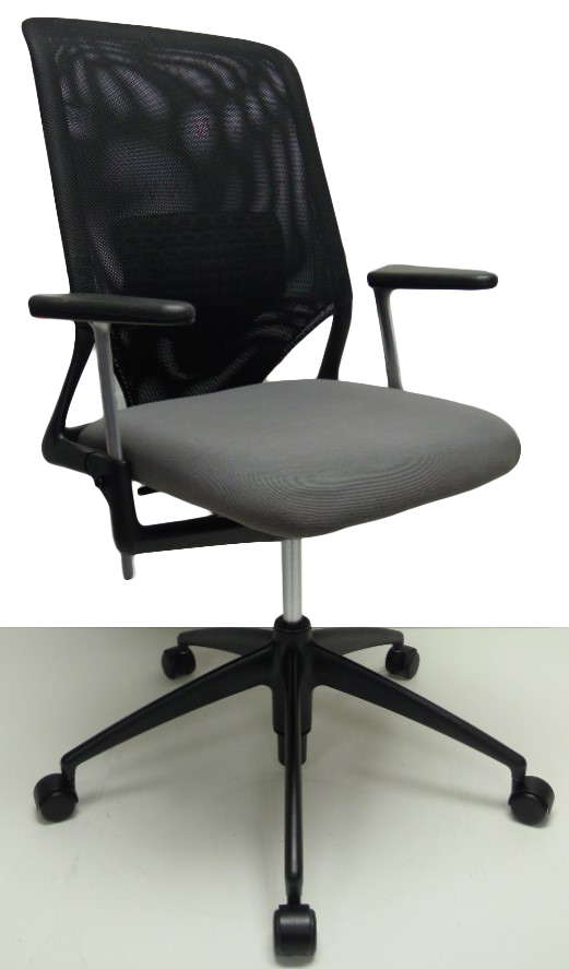 Bureaustoel Vitra Meda 2 grijs