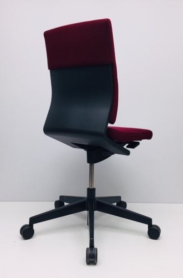 Bureaustoel Wilkhahn NEOS donker rood