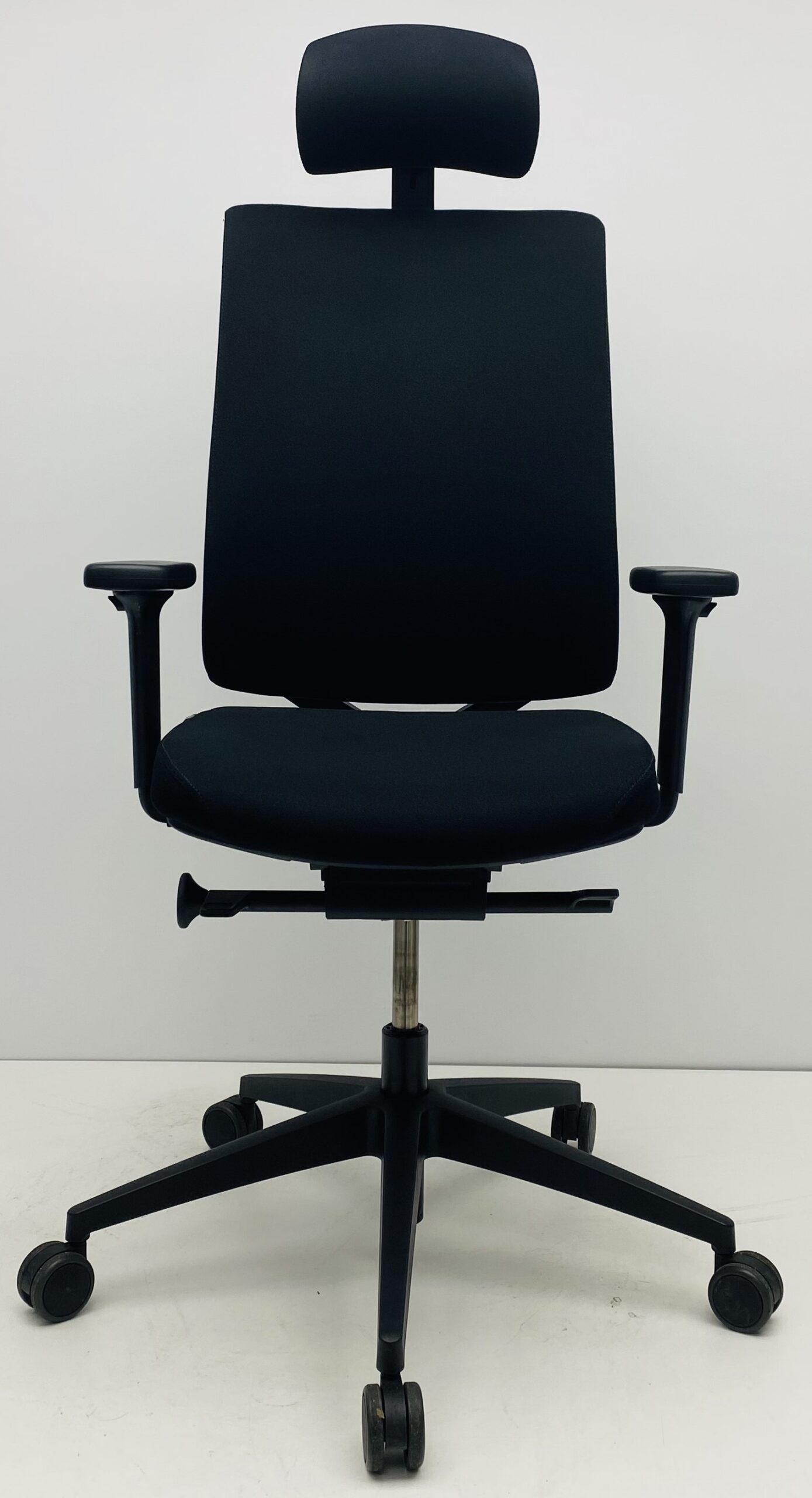 Bureaustoel Osmoz Bedimo met hoofdsteun en lendensteun zwart