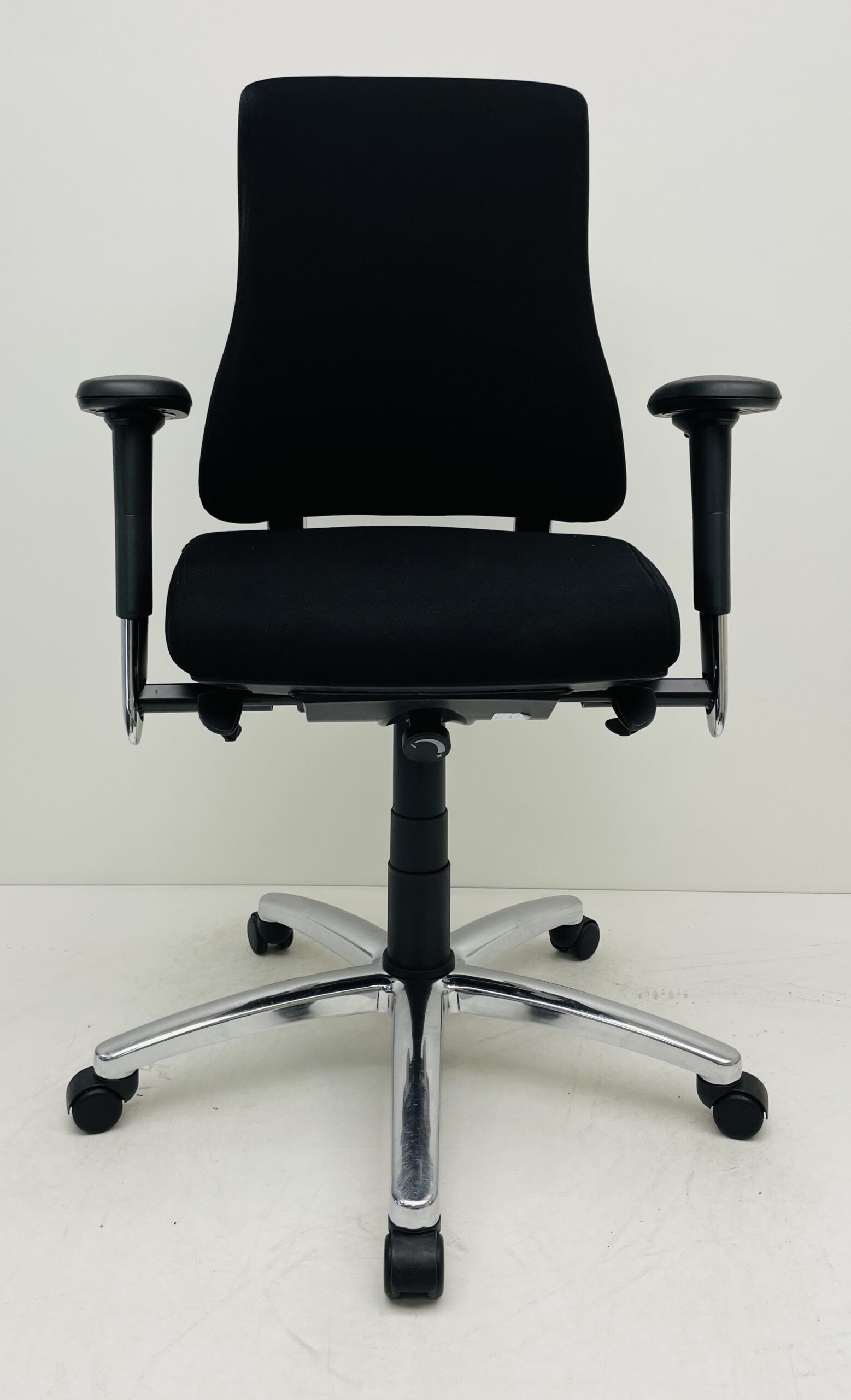 Bureaustoel BMA Axia Pro extra hoge rug nieuwe stof 2 hendels